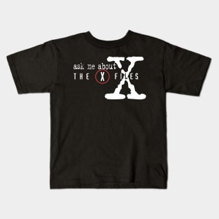 ask me about the X files Kids T-Shirt